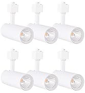 mirrea 16.5W Dimmable LED Track Lighting Heads Compatible with Single Circuit H Type Rail Ceiling...