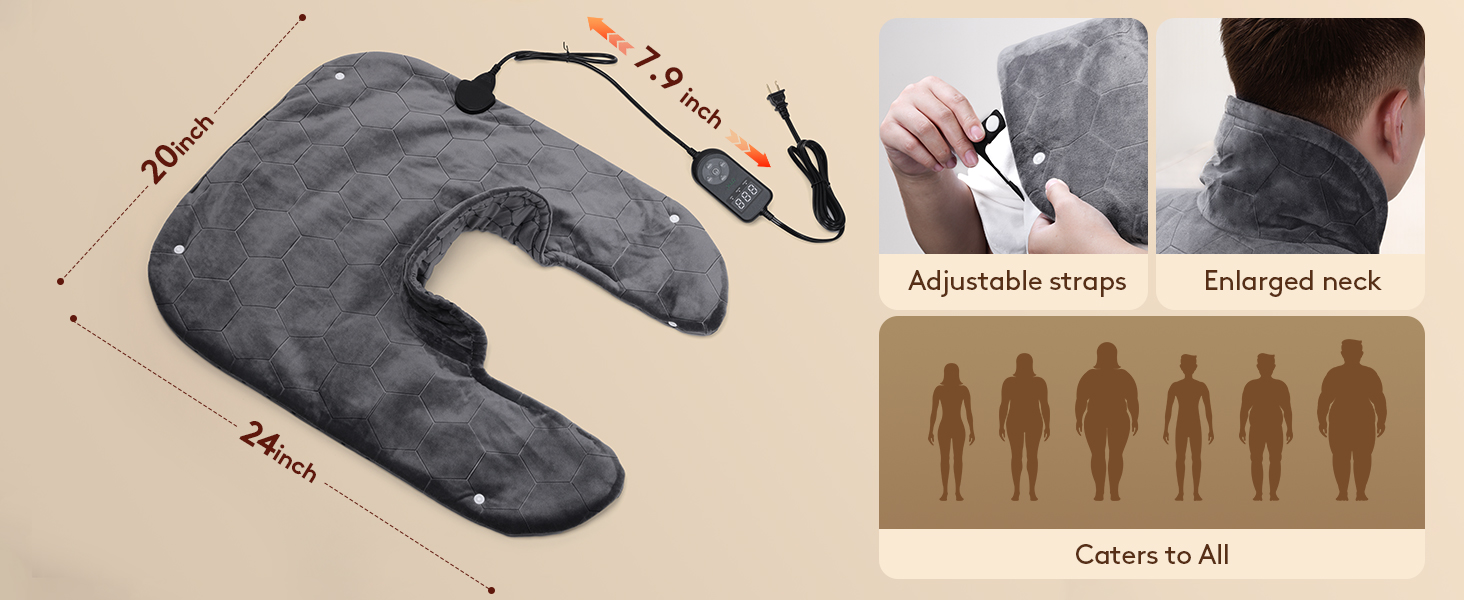 heating pad for neck and shoulders