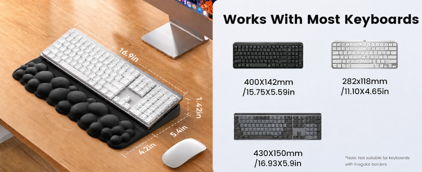 wrist support for keyboard