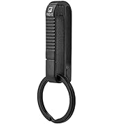 TISUR Belt loop keychain, Titanium belt clip Key Holder with titanium key ring, Gifts for Men Wom...