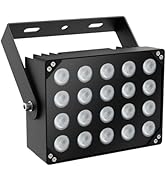 Univivi IR Illuminators 20 LEDs 850nm Long Range Illuminator 90 Degree Wide Angle Infrared Flood ...
