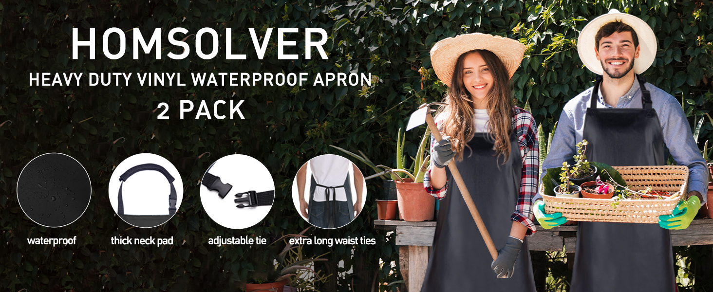wterproof aprons