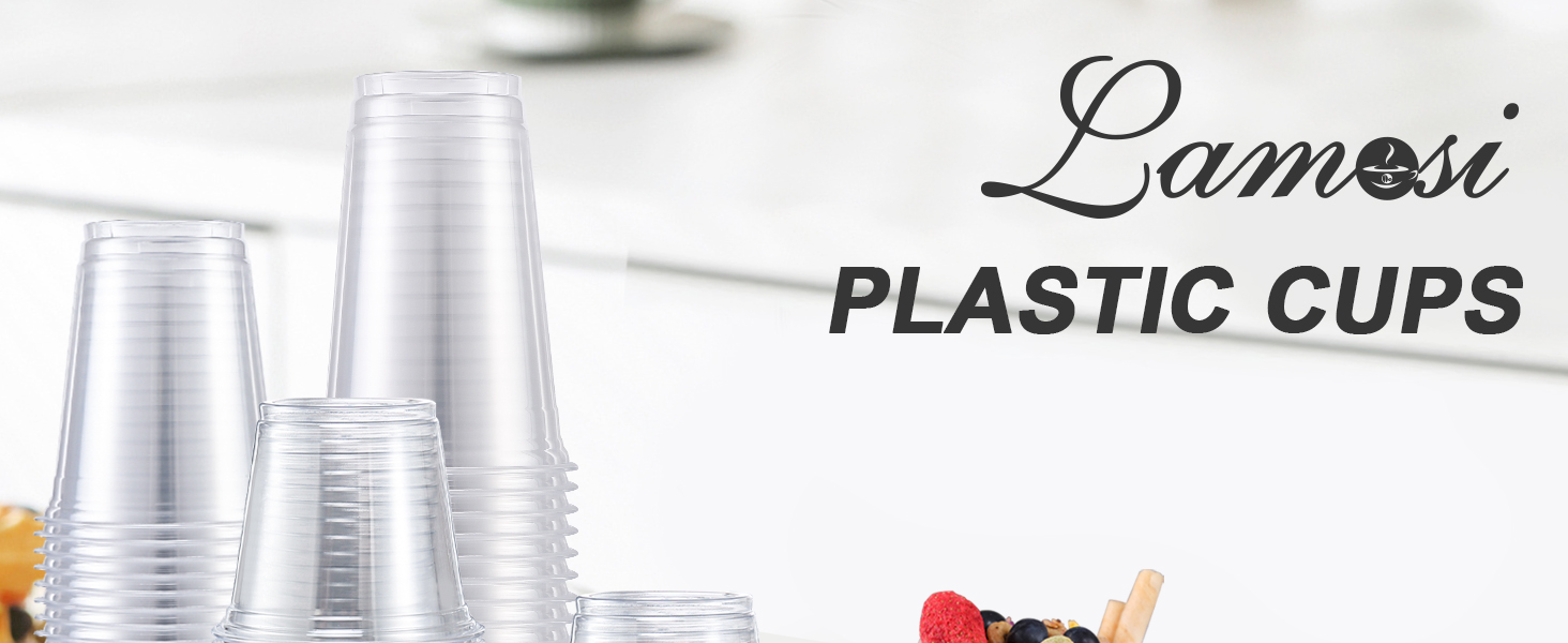 plastic cups