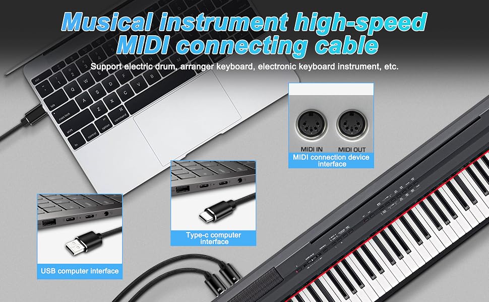 5 pin midi to usb