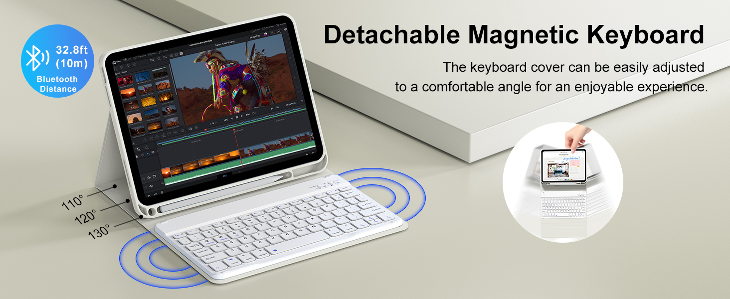 keyboard case for 10th generation 10.9 inch