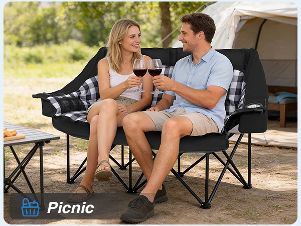 Double Camping Chair
