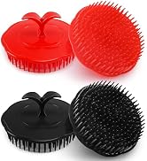 NICEMOVIC Scalp Scrubber Shampoo Brush 4 Pack, Scalp Massager for Hair Growth & Dandruff, Head Ha...