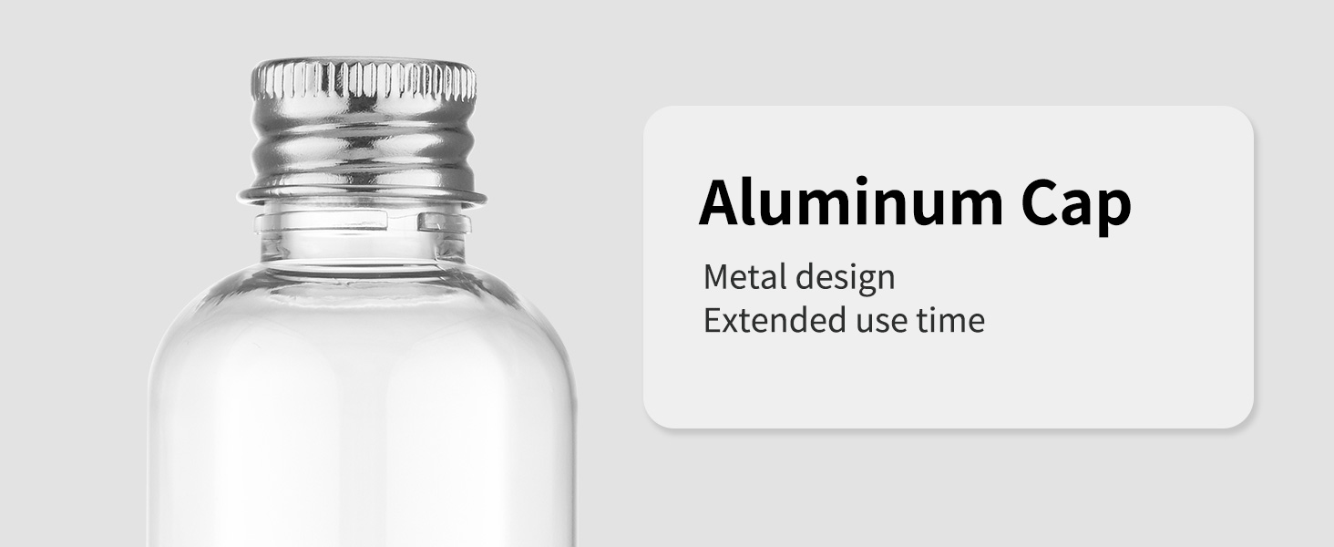 Aluminum cap Metal Design Extended use time