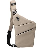 Anti Theft Travel Bag Sling Cross-body Bag Large Capacity | 5 pockets greater capacity;Anti-theft...