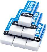 M&G 6 Pack Eraser Pencil Erasers, Rectangular Erasers White Erasers for Kids Pencils School Stude...