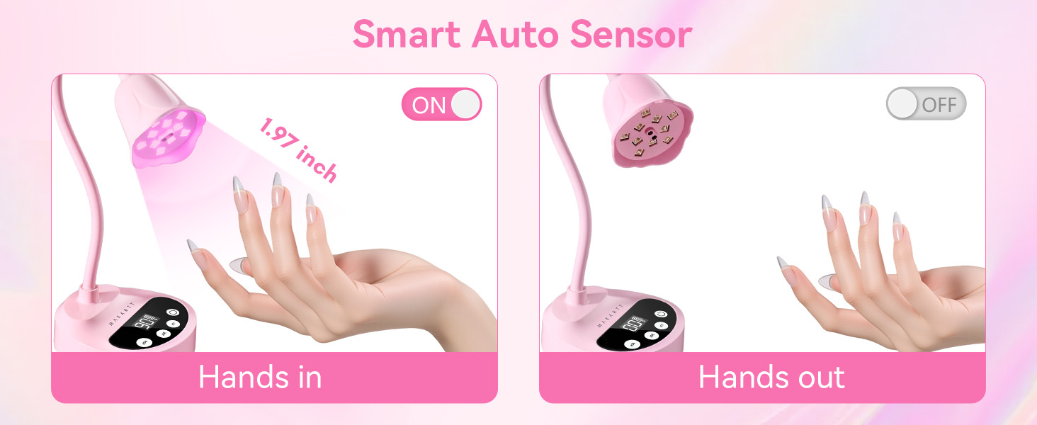 cordless uv led nail lamp led nail light for gel nails