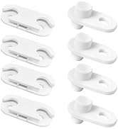 Shoe Cabinet Hinge and Stopper Replacement Part #110364 and #116713 Compatible with IKEA HEMNES S...