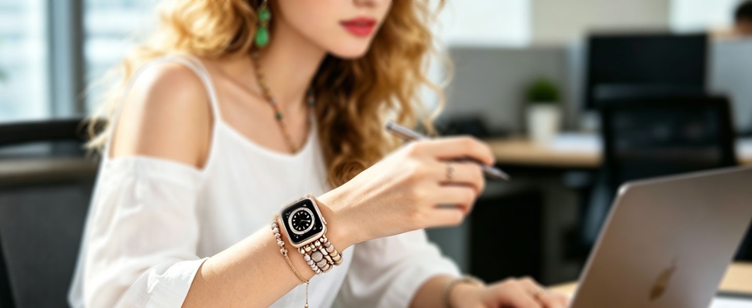 Apple Watch Band 40mm/38mm/41mm/42mm Iwatch Series 11 10 9 8 7 SE Series 6/5/4 Women