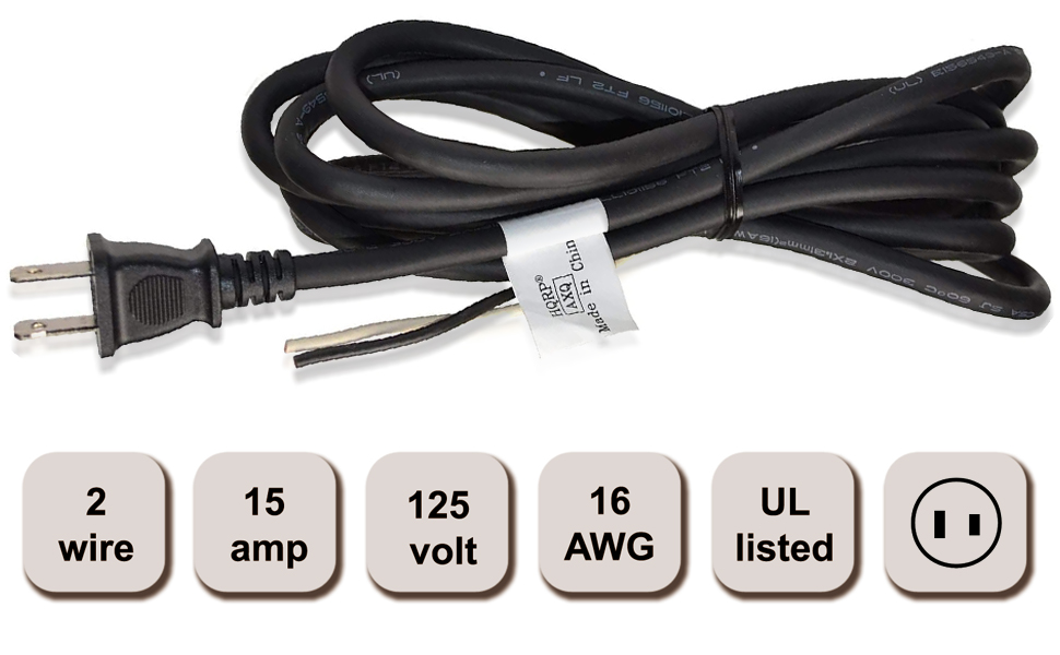 HQRP Power Cord