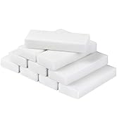 Premium Value Pack of Pencil Erasers - Soft Erasers for Pencils, Pack of 10 White Erasers for Dra...