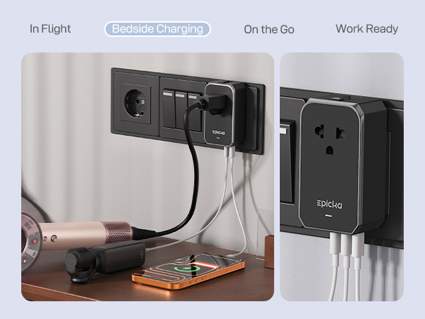 bedside charging