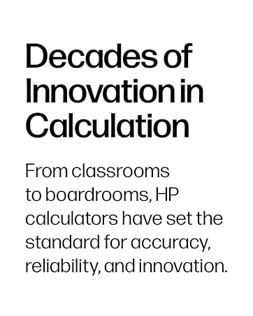 HP Calculator Brand Story, confidence in every calculation