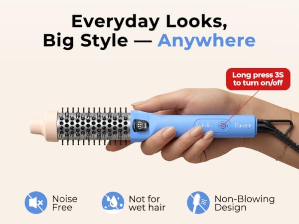curling brush for short hair