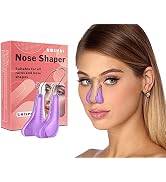 AMIJEAL Nose Shaper Clip Nose Up Lifting Clip Pain-Free Soft Silicone Nose Slimming Device Nose B...