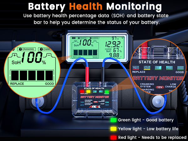 12v wireless battery monitor