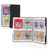 Phypia Magnetic GB Game Case Compatible with Gameboy, Holder for 8 GB/GBC Game Cartridges, Silico...