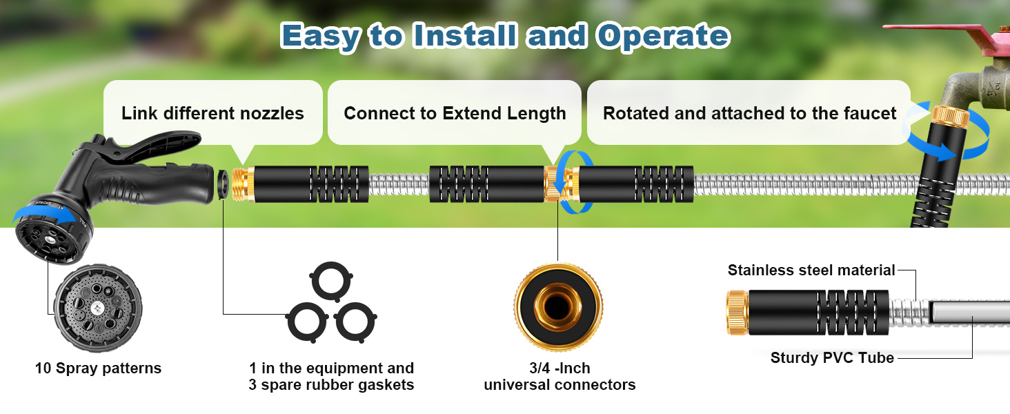easy to use hose