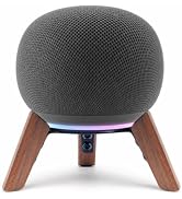 Real Wood Stand for Google Premium Audio Speaker,Desktop Walnut Bracket | table tripod mount acce...