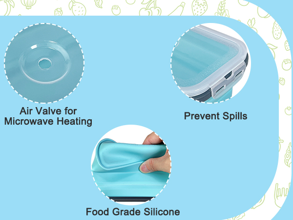 collapsible food storage