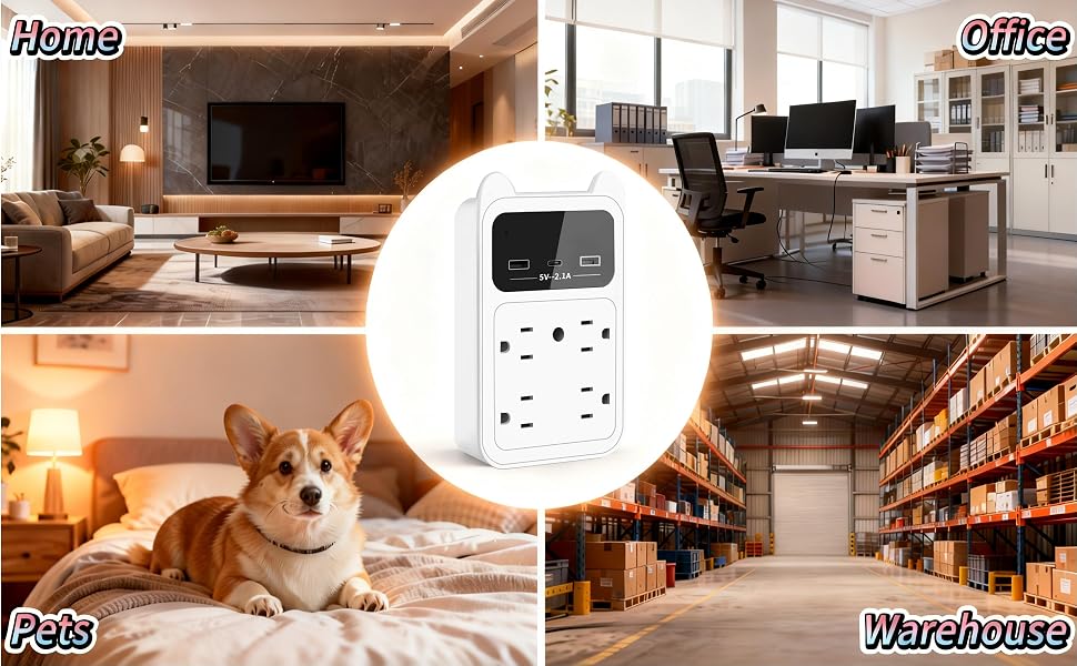 The usage scenarios of hidden camera outlets