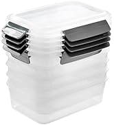 YORY BPA Free nestable food storage containers with lids extra thick leftover meal prep Lunch air...