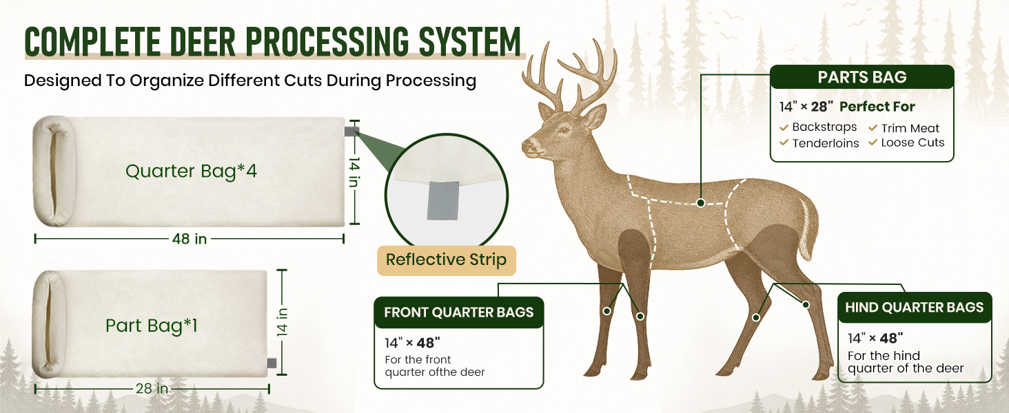 48inch game bags