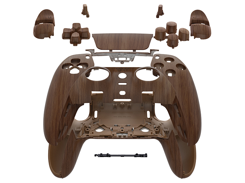 eXtremeRate Full Set Shell Buttons Touchpad Cover for PS5 Edge Controller Replacement Shell Plates