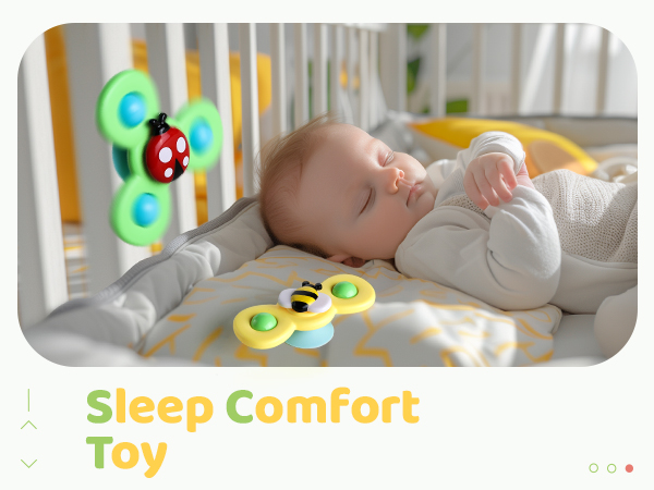 3PCS Suction Cup Spinner Toys