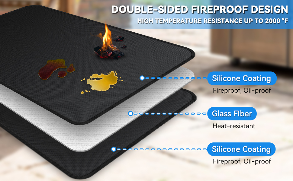 Grill Mats for Outdoor Grill