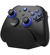 NYXI Imperial PC Gaming Controller with Adjustable Tension TMR Joysticks (Zero Drift), Interchang...