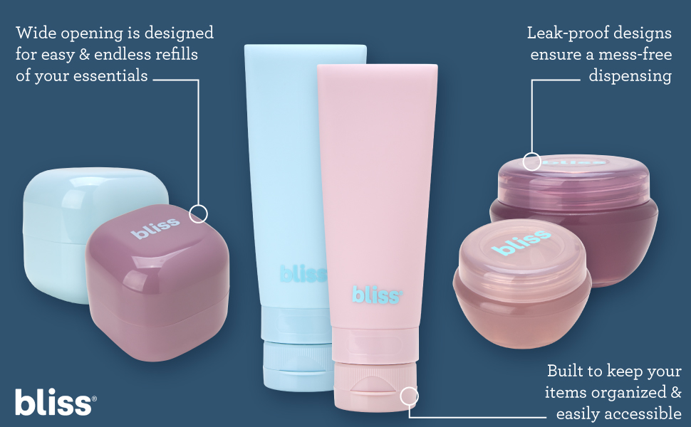 bliss travel bottles mod 4