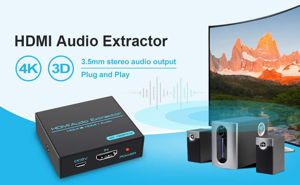 hdmi audio extractor