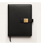 HIEALO Classic Journal Notebook – A5 Hardcover, 256 Pages Thick Paper, Lay Flat, Bookmark & Metal...