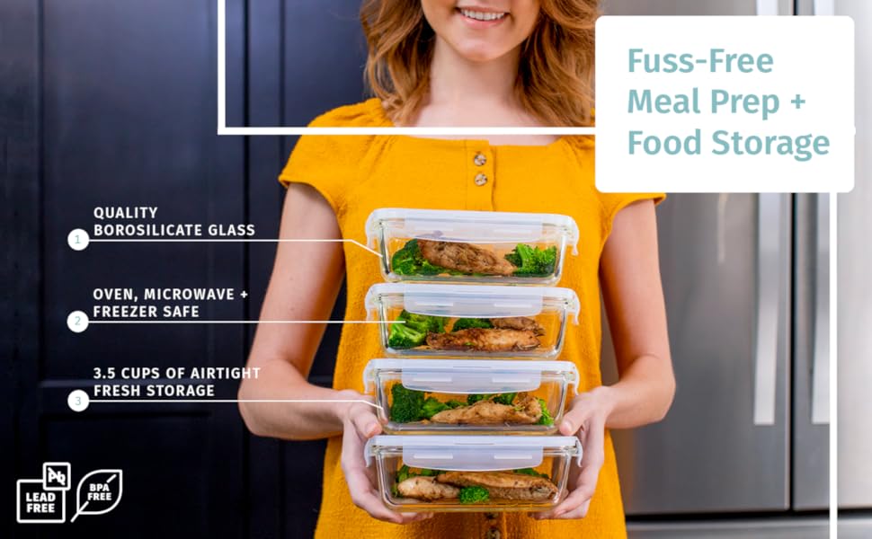 Fuss-Free Meal Prep + Food Storage