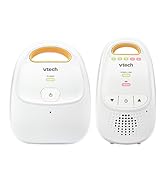 VTech Upgraded Audio Baby Monitor with Rechargeable Battery, Long Range, and Crystal-Clear Sound