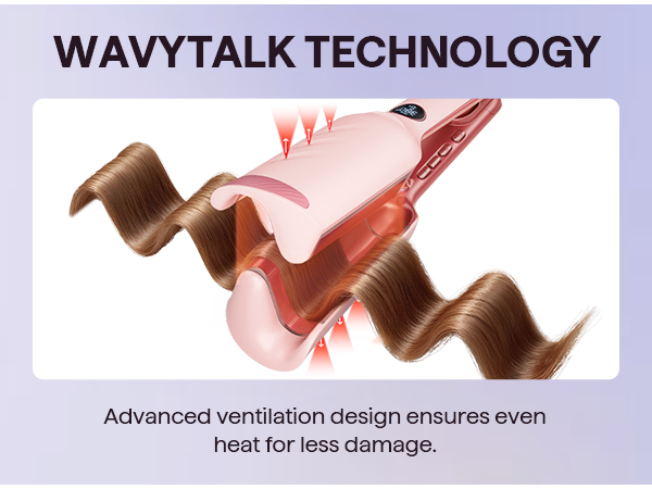 C5 Power Wave Hair Crimping Iron