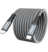 JasRoum 10ft USB C Data Cable with USB 3.2 Gen 2 20Gbps High Speed Transfer/240W Fast Charging/4K...