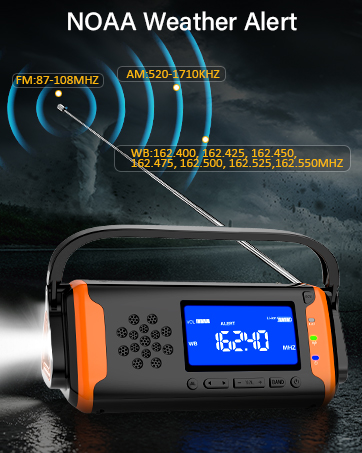 AM FM NOAA weather Radio