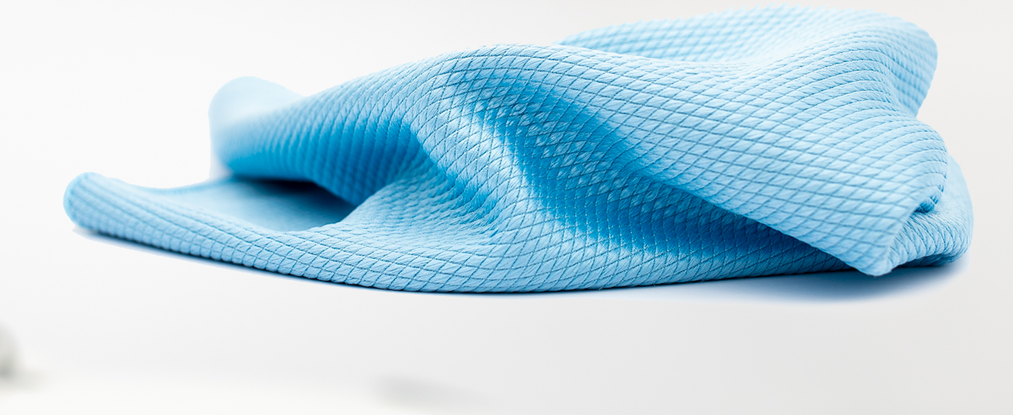 diamond glass towel