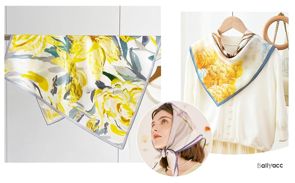 silk hair wrap for sleeping silk head scarf headscarf for women's hair hair scarf for sleeping silk