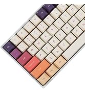 143 Smoke Cloud Keycaps Dye-Sub Thick PBT Cherry Profile Key caps for TKL 61 64 68 75 87 96 104 1...