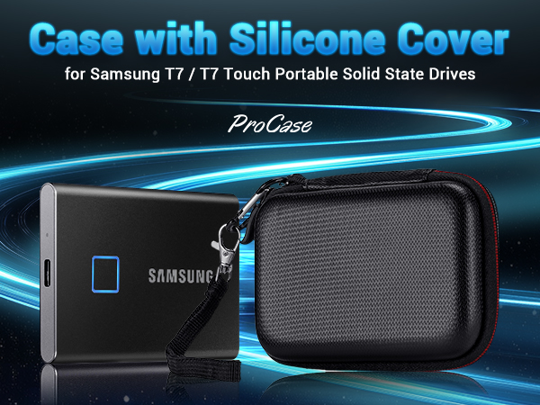 Samsung T7 / T7 Touch Portable SSD Carrying Case