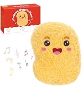 Dalycro Positive Nuggets Plush with Sound, Funny Stuffed Doll Toy for Teens and Women Cute Chicke...