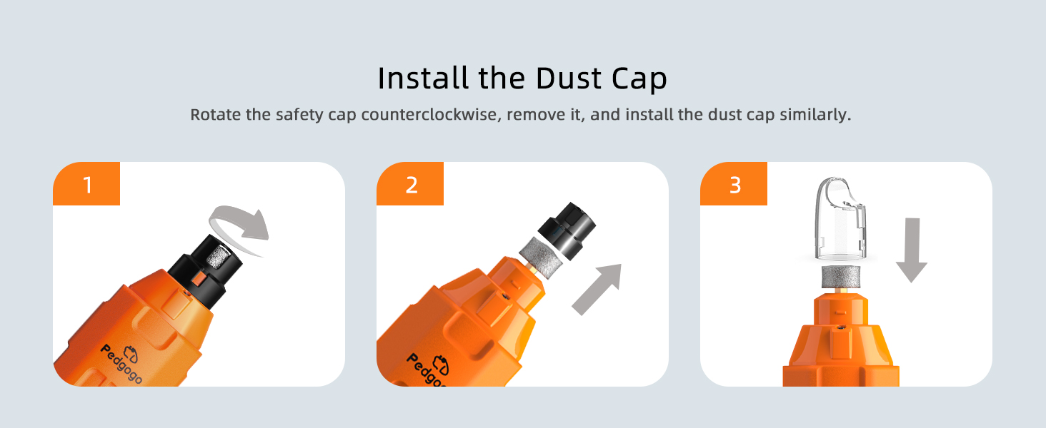 3 Steps on Installing Dust Cap