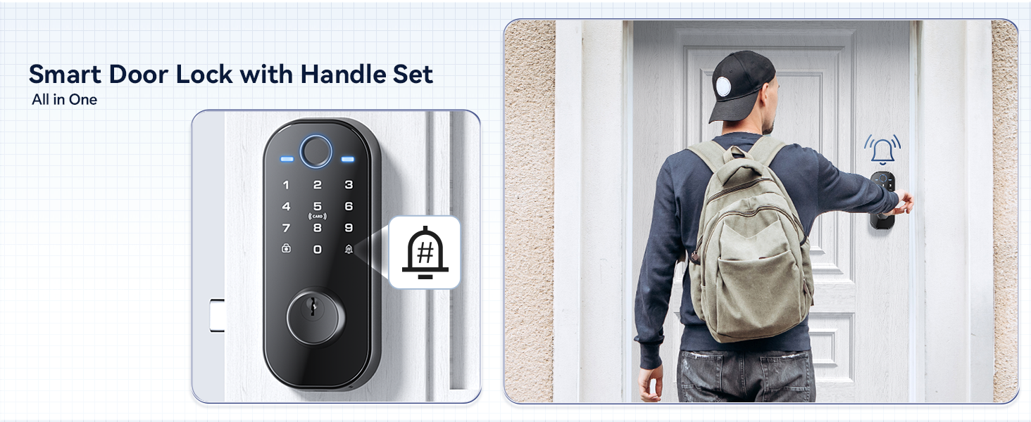 keyless entry door lock